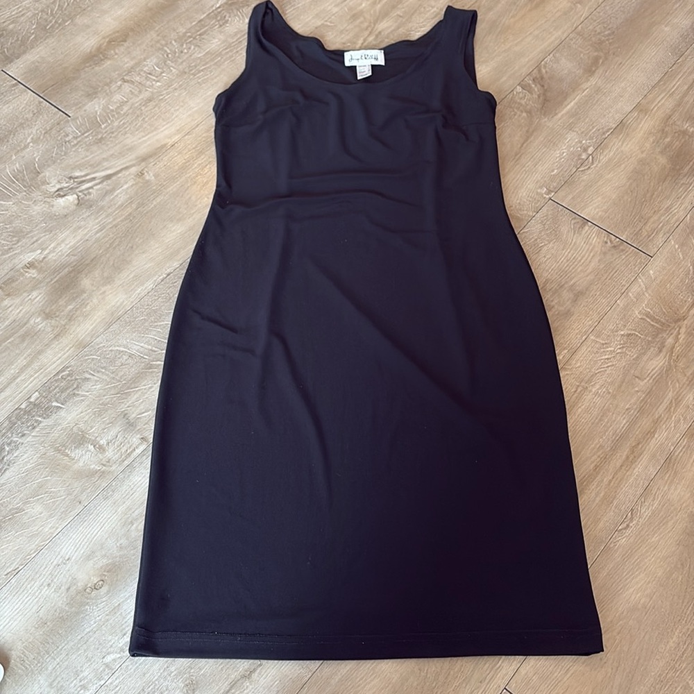 Joseph Ribkoff Black Lightweight Dress Size 10 Medium Large